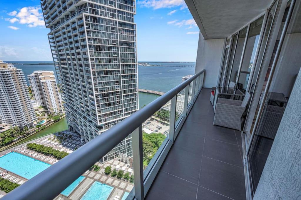 마이애미 Icon Luxury 34Th Floor Amazing Oceanview, Brickell 아파트 외부 사진