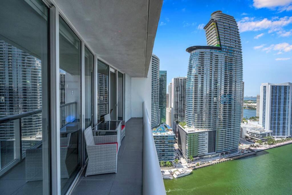 마이애미 Icon Luxury 34Th Floor Amazing Oceanview, Brickell 아파트 외부 사진