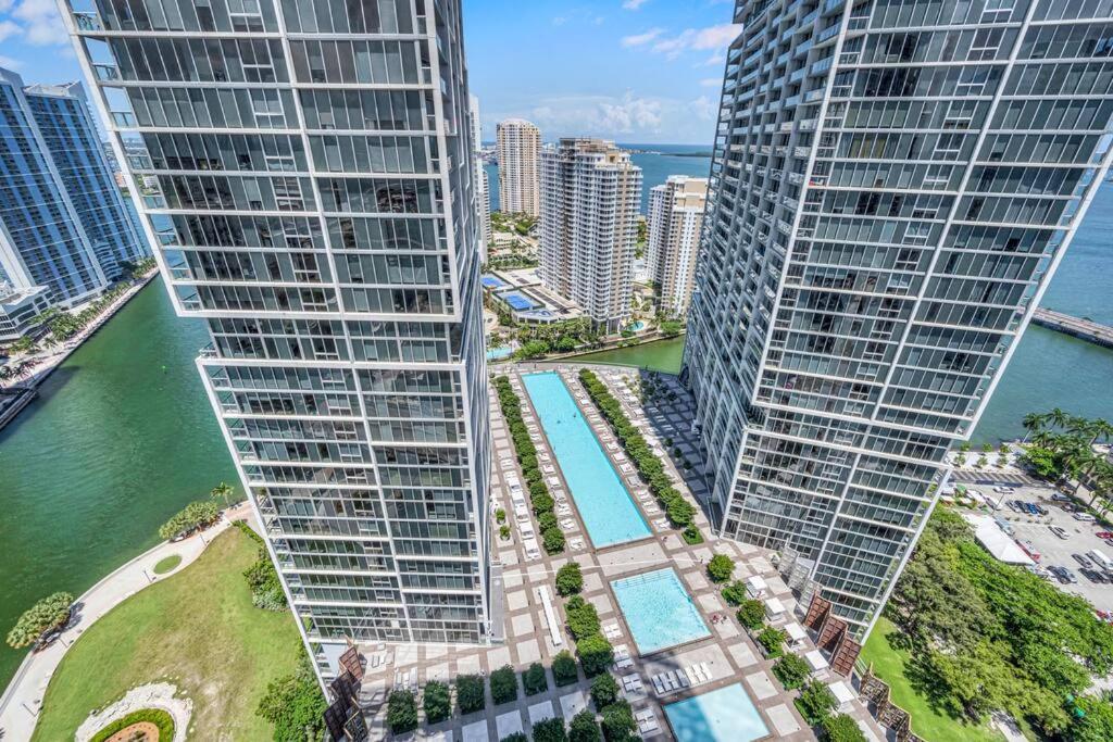 마이애미 Icon Luxury 34Th Floor Amazing Oceanview, Brickell 아파트 외부 사진