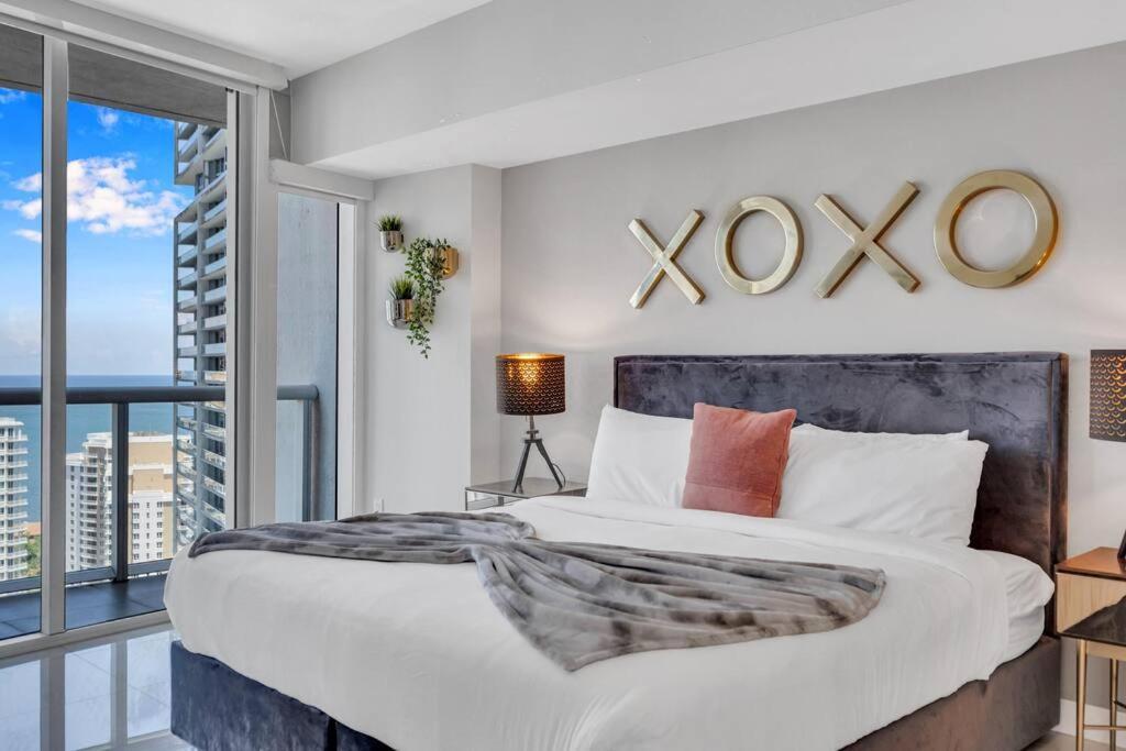 마이애미 Icon Luxury 34Th Floor Amazing Oceanview, Brickell 아파트 외부 사진