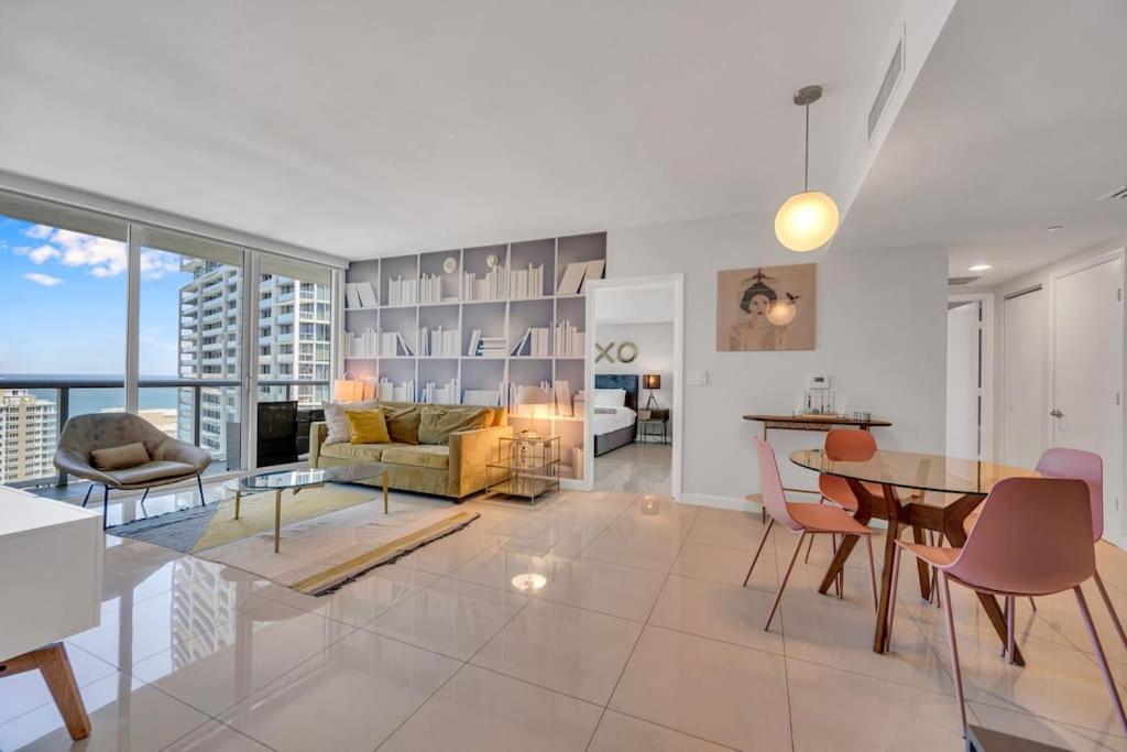 마이애미 Icon Luxury 34Th Floor Amazing Oceanview, Brickell 아파트 외부 사진