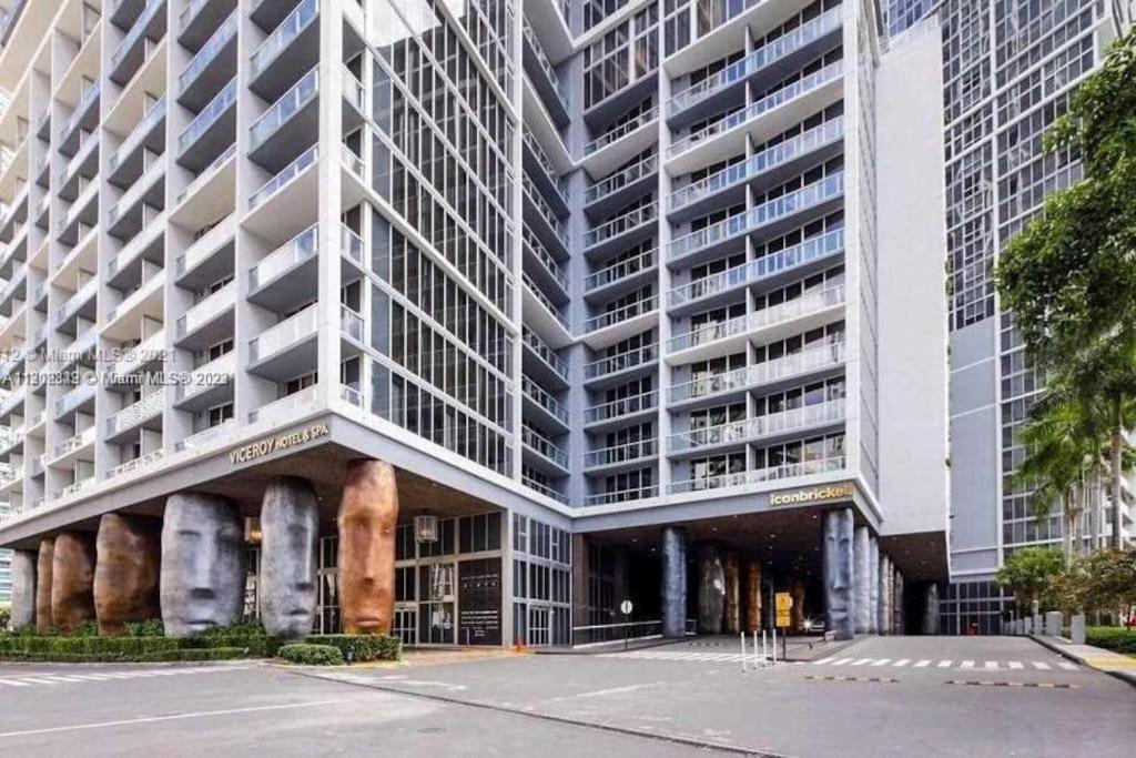 마이애미 Icon Luxury 34Th Floor Amazing Oceanview, Brickell 아파트 외부 사진