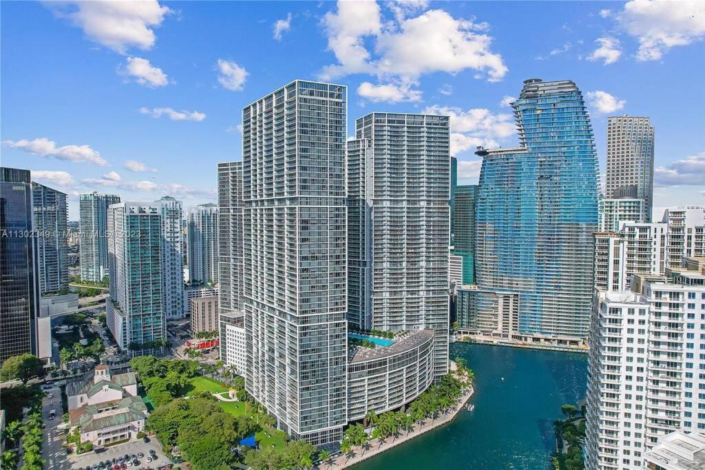 마이애미 Icon Luxury 34Th Floor Amazing Oceanview, Brickell 아파트 외부 사진